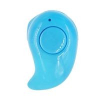 Happy Hours - Mini Wireless Invisible Bluetooth V4.0 Headset / Universial Micro Inner-ear Stereo Sports Headphone / HD Voice and Intelligent Noise Reduction for All Smart Phone(Blue)