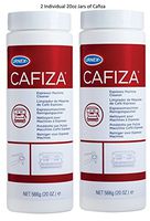 Urnex Cafiza Espresso and Coffee Machine Cleaner Powder - 20 Ounce - Bottle 2 Pack - Professional Coffee Cleaning System