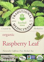 Traditional Medicinals Raspberry Leaf Herbal Tea Organic, 16 Ct