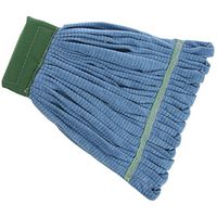 HUBERT Microfiber Mop Head with 7" Headband Blue, Set of 3