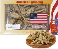 DOL Hand-Selected A Grade Cultivated Wisconsin American Ginseng Roots,Pearl Ginseng X-Large 美國威斯康辛州西洋參/花旗參 禮盒裝 061