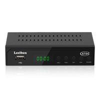 Digital Converter Box,ATSC Tuner with Record and Pause Live TV,USB Multimedia Playback with 1080P HDTV Set Top Box