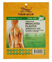 Tiger Balm Patch Plaster Cool Medicated Pain Relief 7 X 10 Cm., 5 Packs