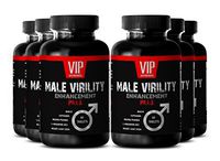 Male Virility Enhancement Testosterone Support to Increases Sexual Desire and Energy (6 Bottles 360 Tablets)
