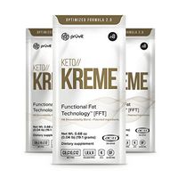 KETO//KREME 2.0 with Functional Fat Technology FFT, MCT Oils for Brain Boost, Reduce Joint Pain and Inflammation, Improve Digestive and Gut Health, Kickstart Natural Collagen Production, 3 Sachets