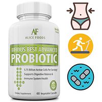 Fast Natural Bloating Relief - Bifidus Best Advanced Probiotic 60 Day + Kombucha Guide - Premium Probiotics for Men and Women - for Intestinal Problems, Bloating, Diarrhea, Gas, Bladder, UTI
