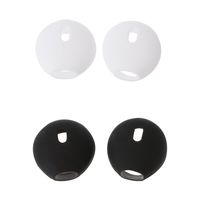 MANGKE - 2Pairs Anti-Lost Ear Cap Silicone in-Ear Headset Earbuds Cover Soft Comfortable