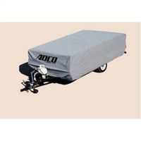 Pop Up Trailer Cover 16-18ft Tent Trailer Cover Polypropylene Folding Trailer