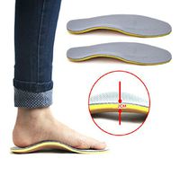 TG153 Premium Comfortable 3D Memory Orthotic Arch Support Insoles Shock Absorption (Small)
