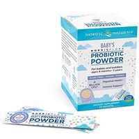 Nordic Naturals Nordic Flora Baby's Probiotic Powder - Digestive Health and Immune Support for Babies and Toddlers Ages 6 Months to 3 Years, 30 Count