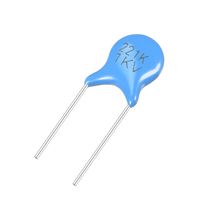 uxcell Ceramic Capacitor Kit 1KV 220PF Disc Capacitors for DIY Electronic Circuit, Pack of 10, Blue