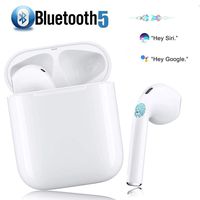 True Wireless Earbuds Bluetooth Headphones Cordless Headsets Mini Earphones Sports Headsets for iPhone Xs Max/XS/8 for Galaxy Samsung S10/S9 PlusS8/S7 iOS