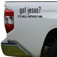 WenNuNa Got Jesus Christians Die Cut Vinyl Decal Laptop Car Truck Bumper Window Sticker