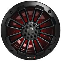 MB QUART NK1-116LB Nautic Series 6.5" 120-Watt 2-Way Coaxial Speaker System with Matte Black Finish
