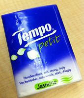 Tempo Pocket Petit Soft Tissues x 18 Pieces Jasmine (Jasmine 18pcs)