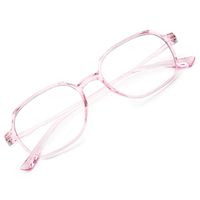 GAOYE Blue Light Blocking Computer Glasses Women Men TR90 Lightweight Frame Anti Eyestrain UV Lens (Clear Pink)
