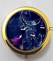 BlackKey Dream Catcher 3-Compartment Decorative Pocket Gift Box Case Organizer for Pill, Color 2 -1073