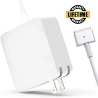 Mac-Book Air Charger 45W Magsafe 2 Power Adapter Magnetic T-Tip Replacement Charger for MacBook Air 11 inch and 13 inch (After Mid 2012&Long Cord)