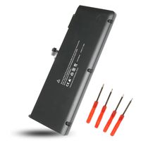A1321 10.95V 73WH Laptop Battery for A1321 A1286 (Only for Mid 2009 2010 Version) ; MB985 MB986J/A MC118 Unibody MacBook Pro 15'' with Free Screwdrivers - 1 Year Warranty