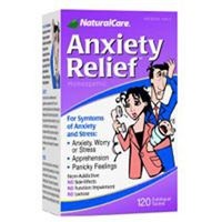 Natural Care Anxiety Relief 120 Tab