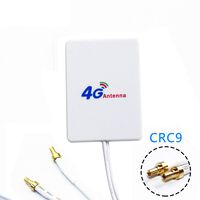 Ocamo 3M Cable 3G 4G LTE Antenna External Antennas for Huawei ZTE 4G LTE Router Modem Aerial with TS9/ CRC9/ SMA Connector CRC9