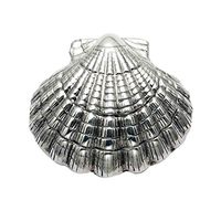 Wild Things Sterling Silver Scallop Shell Pill Box