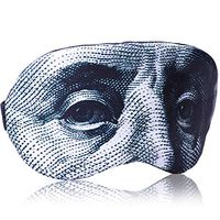 Sleep Mask for Women Men Children Kids - Sleeping mask 100% Soft Cotton - Comfortable Eye Sleeping Mask Night Cover Blindfoldfor Travel Airplane (USD Green, Gift Pack)