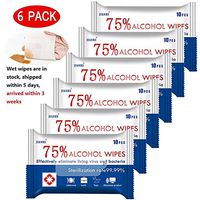60PCS Hand Wipes, Unscented Soapberry Wipes, 75% Alcohol Disinfectant Wet Wipes for Household Travel Toys Furniture Surface Flushable Wipes