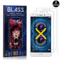 Bear Village Screen Protector for Huawei Honor 6X, Scratch Resistant 9H Hardness, Ultra Thin Tempered Glass Screen Protector Film for Huawei Honor 6X, 2 Pack