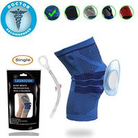 Professional Knee Brace Compression Sleeve - Best Knee Pads Knee Braces for Men Women, Medical Grade Knee Sleeves Support for Meniscus Tear, Arthritis, Joint Pain Relief, Sports Injury Recovery