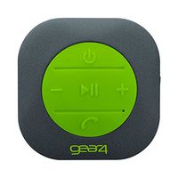 GEAR4 ShowerParty Waterproof Bluetooth Speaker with Handsfree Function (Stone)