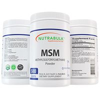 NutraBulk MSM (methylsulfonylmethane) Powder - 500 Gram (1.1lbs)