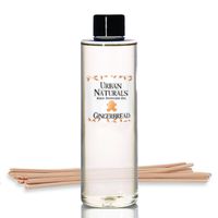 Urban Naturals Gingerbread Cookie Scented Reed Diffuser Oil Refill | Fall Collection | Warm Vanilla, Nutmeg, Cinnamon & Ginger | Great Autumn Scent! | Made in The USA