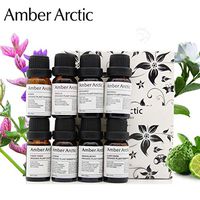 Top 8 Essential Oil Set 100% Pure Therapeutic Grade (Sandalwood, Jasmine, Ylang-Ylang, Patchouli, Bergamot, Vanilla, Sage, Myrrh) Aromatherapy Essential Oil - 8 x 10ml