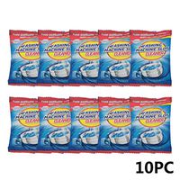 Pstars Laundry Tank Cleaner, 10pcs Washing Machine Effective Decontamination Tank Cleaning Agent Bag Pack Cleaner Washing Machine Cleaning