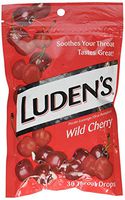 LUDEN'S Throat Drops, Wild Cherry, 30 Count