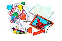 Hygloss 96113 Compoz-A-Puzzle Blank Puzzles, 9 Pieces, 4" x 5-1/2" Size, White (Pack of 24)