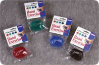 THERA-BAND Hand Exercisers, X-Large, Black, Extra Firm (1 Each)