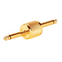 On-Stage PC305 Offset 1/4" Pedal To Pedal Coupler, Gold