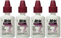 Afrin 12 Hour Decongestant Nasal Spray, Original, 4 Pack, 0.5 Ounce