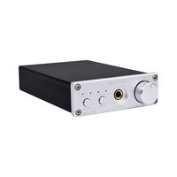 AIYIMA DAC Converter 24BIT/192kHz Digital Audio Converter Stereo Amplifier& DAC Headphone Amplifier Decoder for Speaker Home Audio System (Silver)