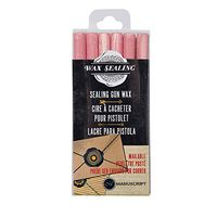 Manuscript Pen Pink Sealing Gun Wax Sticks 6/Pkg