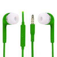 MChoice 3.5mm in-Ear Stereo Earbud Headphone Earphone Headset with MIC for Samsung (Green)