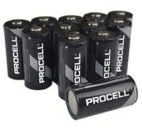 Duracell Procell CR123 Lithium Battery - 12 Pack