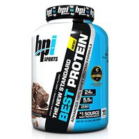 BPI Sports Best Protein, Chocolate Brownie, 5 Pound