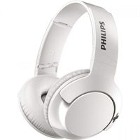Philips BASS+ SHB3175 Wireless Headphones, up to 12 Hours of Playtime - Matte White