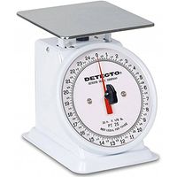 Detecto Mechanical Dial Type Portion Scale, 25 lbs