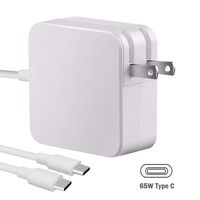 65W USB Type C AC Adapter for MacBook Pro;DELL XPS 12 / HP Spectre 13.3 inch,Elitebook/ThinkPad X1 Tablet/LG Gram 15 / Google Nexus 5X/6P, Pixel C/New Nokia N1 Tablet, Lumia 950/950X
