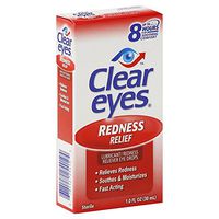 Clear Eyes Redness Relief Drops 1 oz (Pack of 6)