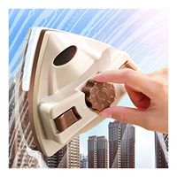 Double Side Magnetic Window Cleaner, Adjustable Magnetic Double Window Glass Wiper Glider Washing Brush Equipment Cleaning Brush Wiper Tools for High-Rise and Car Glazed Windows Thickness 5-25mm